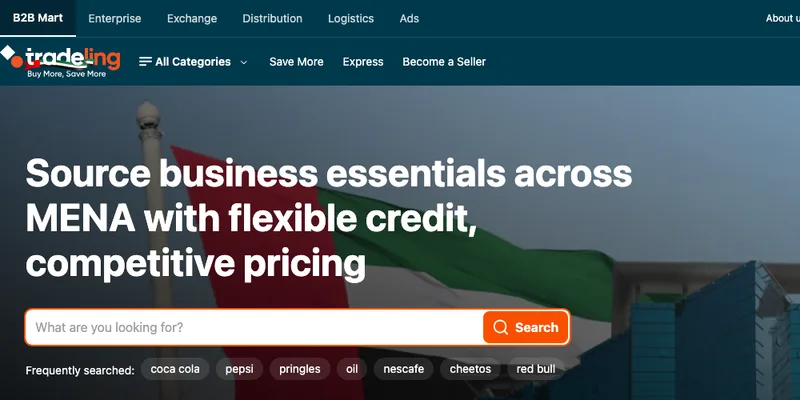 Tradeling marketplace screenshot